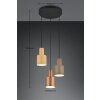 Trio AGUDO Pendant Light black, 3-light sources