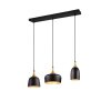 Trio CHIRAZ Pendant Light black, 3-light sources