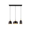 Trio CHIRAZ Pendant Light black, 3-light sources