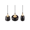Trio CHIRAZ Pendant Light black, 3-light sources