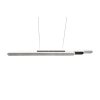 Trio HELIOS Pendant Light LED brushed aluminium, 1-light source