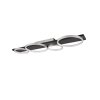 Trio MEDERA Ceiling Light LED black, titanium, 1-light source