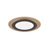 Trio MORGAN Ceiling Light LED gold, black, 1-light source, Remote control