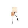 Trio NILAM Wall Light Ecru, 2-light sources