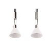Trio STANLEY Pendant Light matt nickel, 2-light sources
