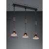 Trio STANLEY Pendant Light black, 3-light sources