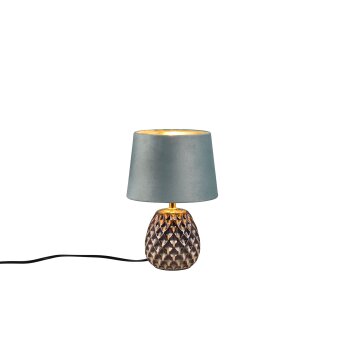 Reality ARIANA Table lamp green, 1-light source