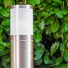TOLSONA Pedestal Light stainless steel, 1-light source