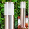 TOLSONA Pedestal Light stainless steel, 1-light source