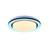 Reality CARTIDA Ceiling Light LED white, 1-light source, Remote control, Colour changer