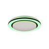 Reality CARTIDA Ceiling Light LED white, 1-light source, Remote control, Colour changer
