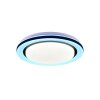 Reality CARTIDA Ceiling Light LED white, 1-light source, Remote control, Colour changer