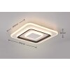 Reality JORA Ceiling Light LED white, 1-light source, Remote control