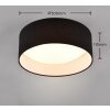 Reality LOCARNO Ceiling Light LED white, 1-light source
