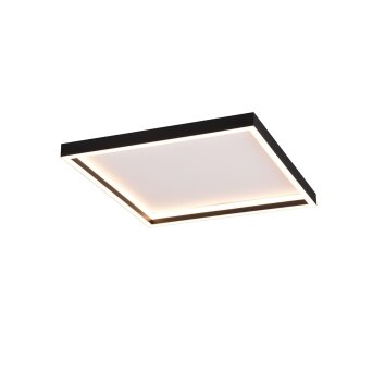 Reality ROTONDA Ceiling Light LED black, 1-light source