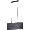 Brilliant GALANCE Pendant Light black, 2-light sources