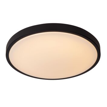 Lucide DASHER Ceiling Light LED black, 1-light source, Motion sensor