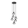 Lucide MIKAELA Pendant Light black, 6-light sources