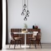 Lucide MIKAELA Pendant Light black, 6-light sources