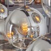 KOYOTO Pendant Light - glass clear, Smoke-coloured, 8-light sources