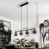 GASTOR Pendant Light Smoke-coloured, 4-light sources