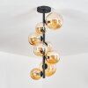 CHEHALIS Ceiling Light black, 8-light sources