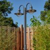 ELIMA Lamp Post anthracite, 2-light sources