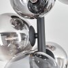 CHEHALIS Ceiling Light black, 8-light sources