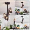 CHEHALIS Ceiling Light black, 4-light sources