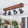 SAFARI Ceiling Light brown, black, 4-light sources