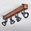 SAFARI Ceiling Light brown, black, 4-light sources