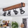 SAFARI Ceiling Light brown, black, 4-light sources