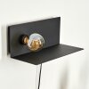 DIAMOUKOPE Wall Light black, 1-light source