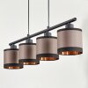 LOHOBE Pendant Light black, 4-light sources