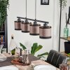 LOHOBE Pendant Light black, 4-light sources
