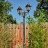 NAOFE Lamp Post gold, black, 2-light sources