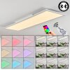 VOISINES Ceiling Light LED white, 1-light source, Remote control, Colour changer