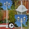 NAOFE Lamp Post white, 3-light sources