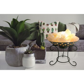 Globo STONE Table lamp black, 1-light source