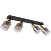Globo HOLLSY Ceiling Light black, 4-light sources