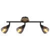 Globo MUBBY Ceiling Light black, 3-light sources