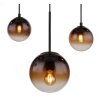 Globo HALLIE Pendant Light black, 6-light sources