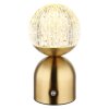 Globo JULSY Table lamp LED brass, 1-light source