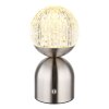 Globo JULSY Table lamp LED matt nickel, 1-light source