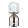Globo JULSY Table lamp LED matt nickel, 1-light source