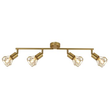 Globo XARA Ceiling Light gold, 4-light sources