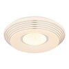 Globo PILLO Ceiling Light LED white, 1-light source, Remote control
