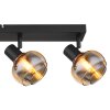 Globo TOKKI Ceiling Light black, 4-light sources
