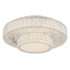 Globo MUCKY Ceiling Light LED chrome, 1-light source, Remote control