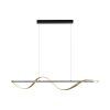 Paul Neuhaus Q-SWING Pendant Light LED anthracite, gold, 1-light source, Remote control